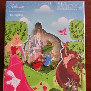 Loungefly Sleeping Beauty Fairies Sliding Pin